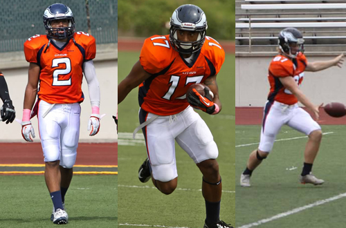 Sophomore's Rodney Mathews, Isaiah Kepley, and Chris Laros were recently named All-State. Photos By: Doug Bergen