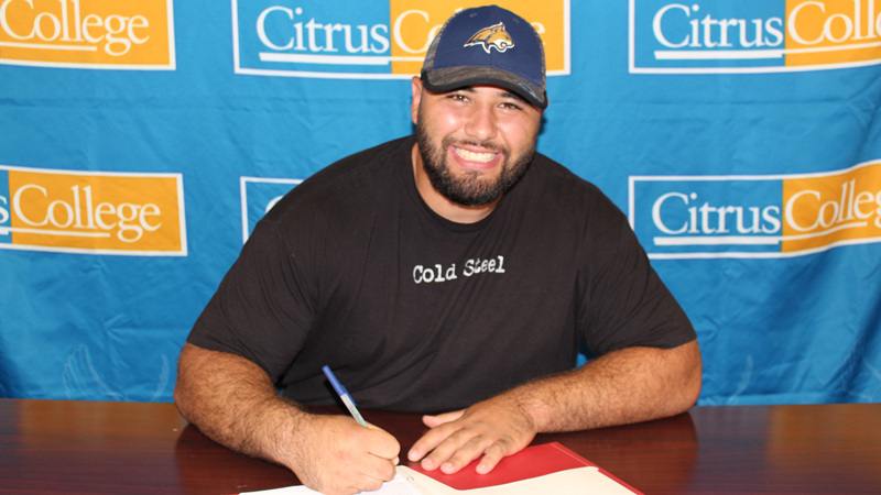 Sophomore Brandon Hayashi becomes the third Owl to sign a scholarship offer.