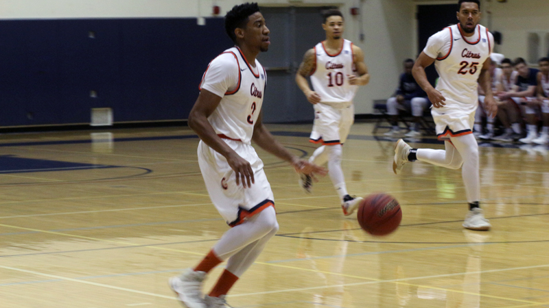 Sophomore Kenneth Cyprian and the Owls will host Cerritos College on Friday night. Photo By: Mykenna De Avila