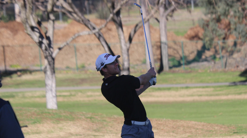 Sophomore Tyler Hoefferle had the second lowest round of the day for the Owls who finished in fourth place at the first WSC Event of the season.