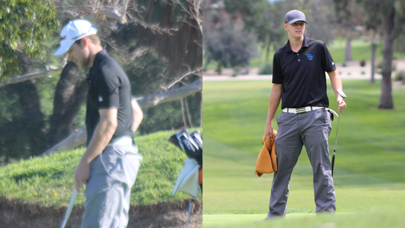 Tyler Hoefferle (left) and Tyler Bliss (right) become the first Owls to compete in the CCCAA State Championship since 2000 on Monday.
