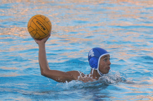 Freshman Charles Ortega scored 18 goals over four games for the Owls this weekend at the Saddleback Tournament II. Photo By: Natalia Ponce