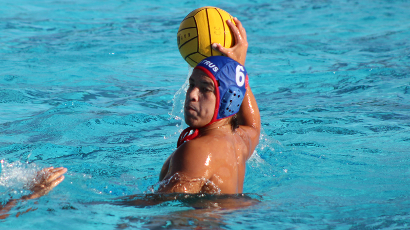 In Citrus' loss to Orange Coast, sophomore James Adams three goals, two assists, and two drawn exclusions. Photo By: Grazia Watkins