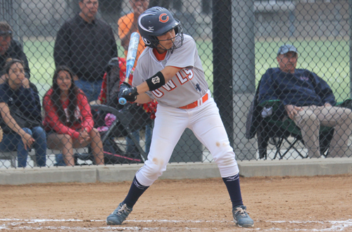 Sophomore Alyssa Lozano was 2 for 3 in Citrus' win at East LA.