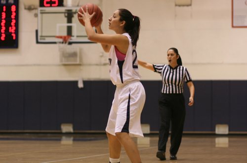 Freshman Jackeline Perez's defense helped key the Owls second half comeback against West LA on Wednesday night. Photo By: Ariana Cordero