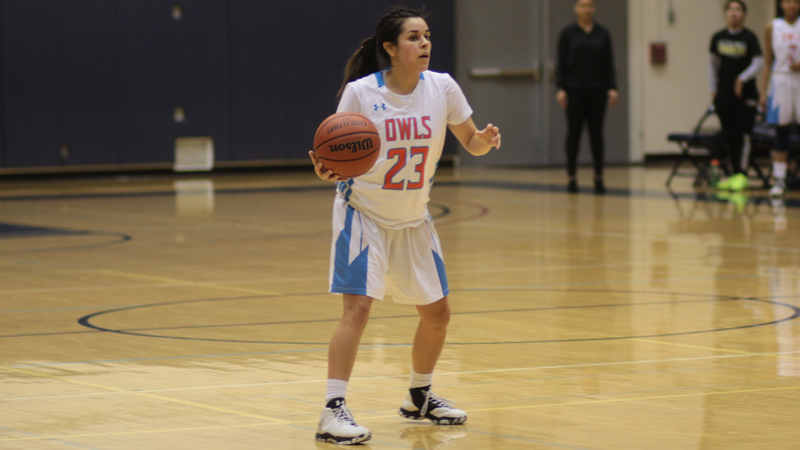 Freshman Cassandra Martinez had 12 points in Citrus' loss to LA Valley. Photo By: Mykenna De Avila