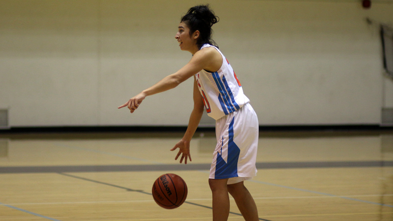 Sophomore Jessica Rosas had 17 points and 12 rebounds, both team highs, in Citrus' win over College of the Canyons. Photo By: Grazia Watkins