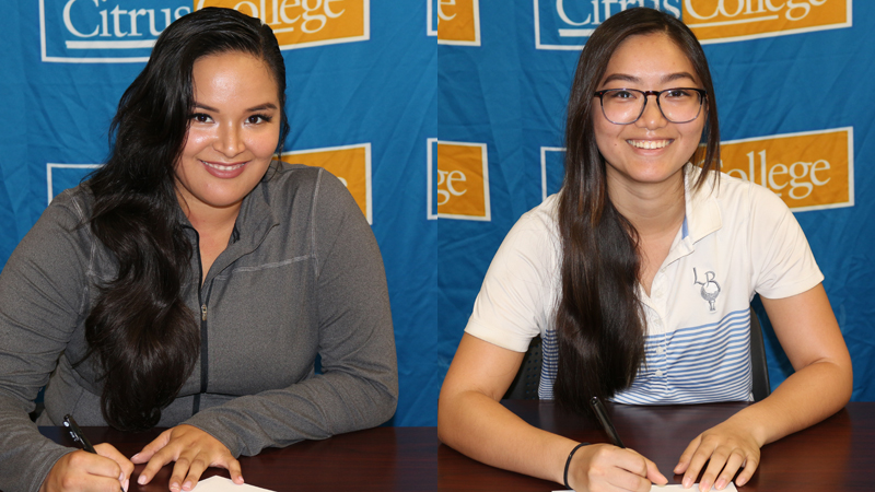 Former Owls Lexi Tunstad (left) and Lexandra So (right) have accepted offers to continue their playing and educational careers at four-year institutions in 2017-2018.