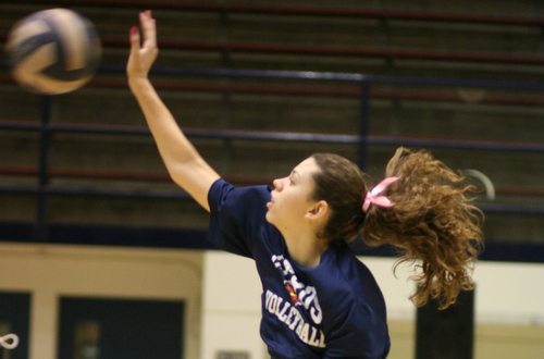 Freshman Kim Nevarez accounted for 7.5 points, the second highest of the night, in Citrus' sweep of West LA.